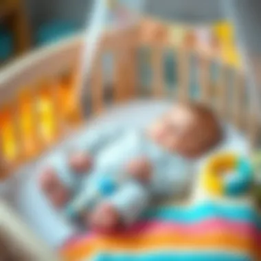 Creating a Calm Environment for Sleep Baby sleeping soundly in crib