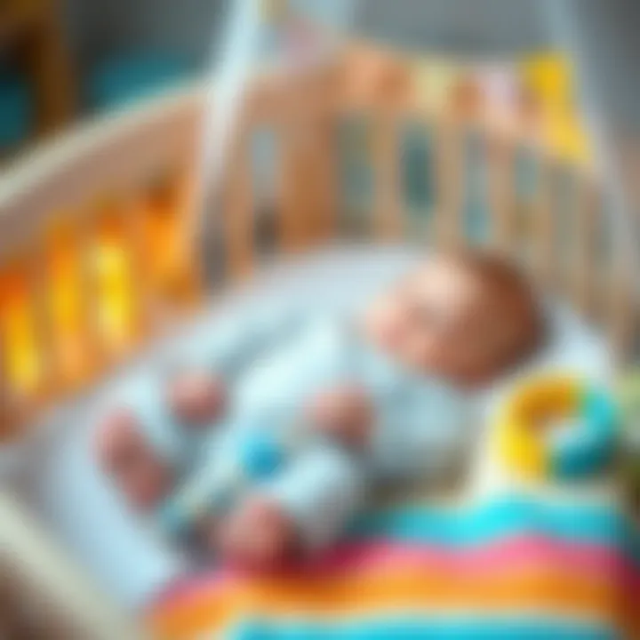 Creating a Calm Environment for Sleep Baby sleeping soundly in crib