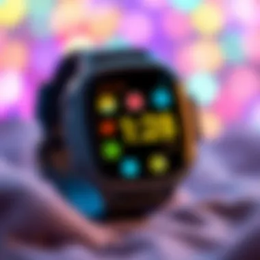 Smartwatch designed for kids promoting interactive learning