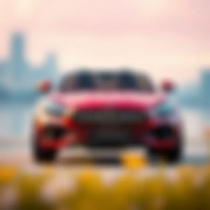 Stunning design of a children's electric Mercedes car