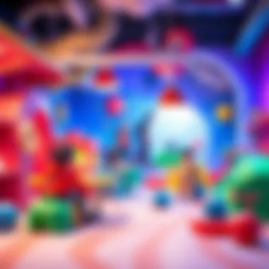 A vibrant space promoting social interaction among kids