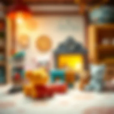 Sentimental keepsakes representing precious memories for new parents