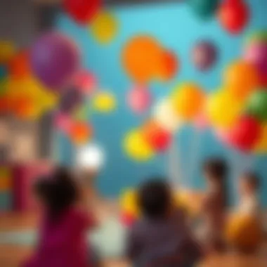 Educational activities using balloons