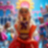 Historical evolution of Barbie and Friends cartoon