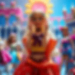 Historical evolution of Barbie and Friends cartoon