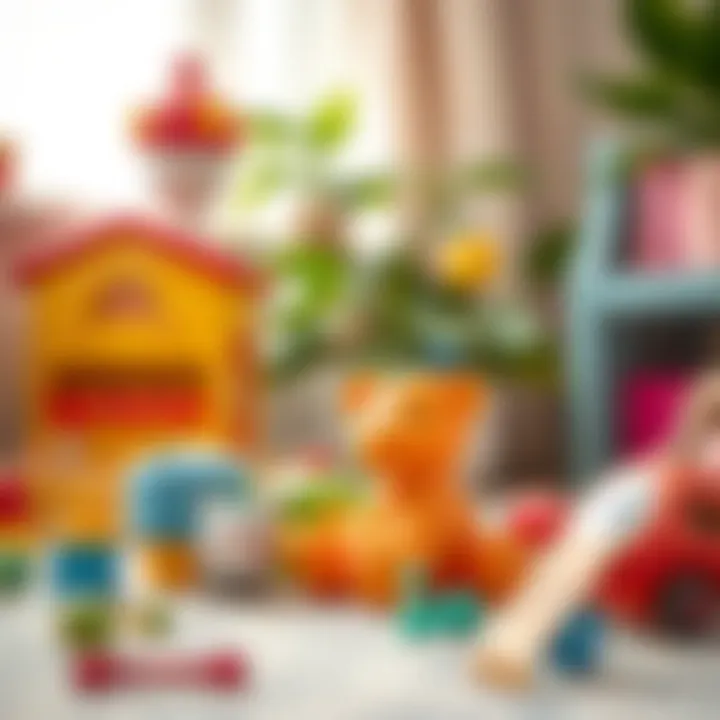 Educational toys promoting cognitive development in babies