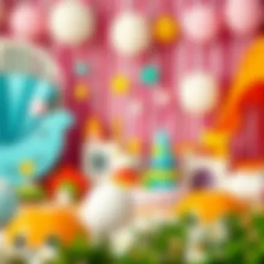 Eco-Friendly Decoration Materials A collection of safe and eco-friendly decoration materials for baby parties