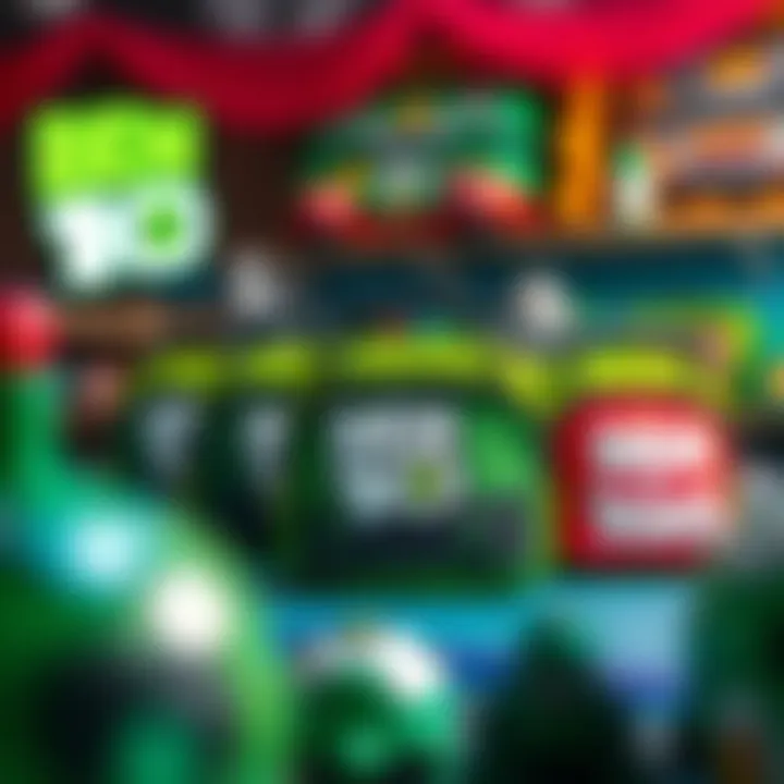 Ben 10 lunch bags arranged in a playful setting