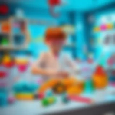 Fusion of Creativity and Learning Creative toys and learning materials in a science lab setting