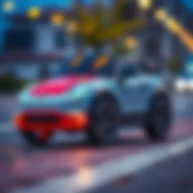 Safety features of electric cars for children