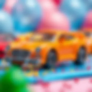 Creative car-themed party favors