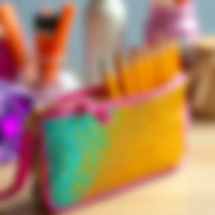 Care tips for maintaining glitter pencil cases