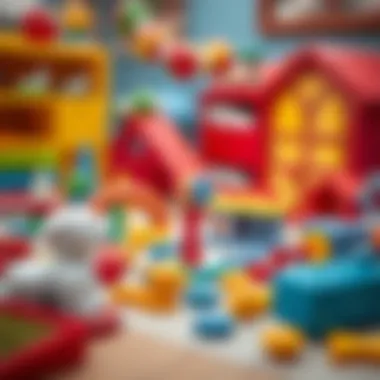 Creative toys fostering cognitive development