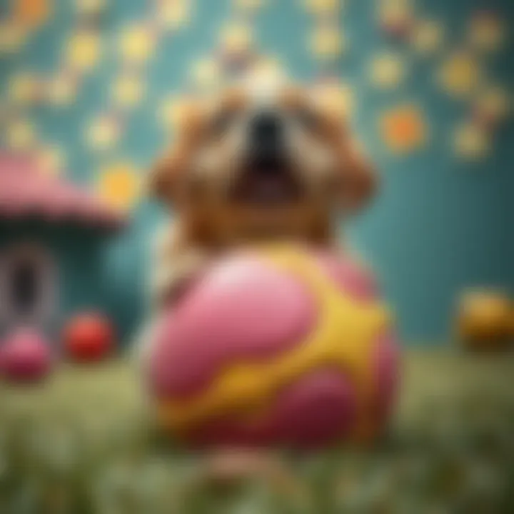 Safety features of dog balls