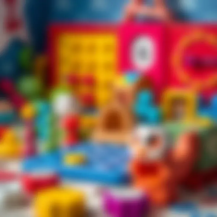 Educational game materials for kids