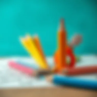 Educational benefits of using colored pencils