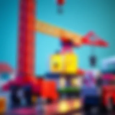 Educational benefits of Lego City crane for child development