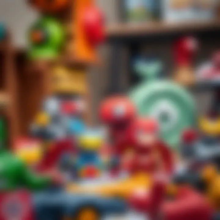 Educational elements of Pop Marvel toys showcased