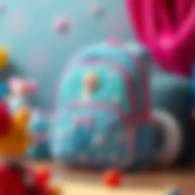 Elsa-themed School Bag Design Stylish Elsa-themed school bag design