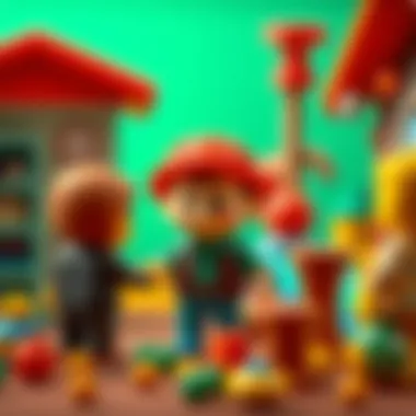 Conceptual image showing societal impact of virtuous behavior