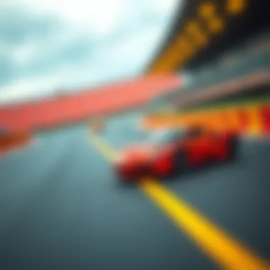 High Performance of Ferrari Remote-Controlled Cars Ferrari remote-controlled car demonstrating high performance on track