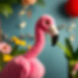 Soft Flamingo Plush for Kids Soft flamingo plush toy for children