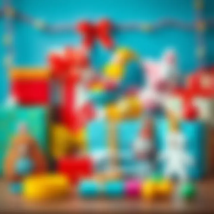 A selection of trendy and unique gift items