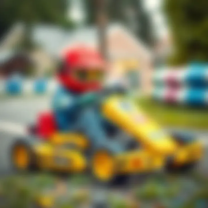 Safety gear and precautions for go-karting