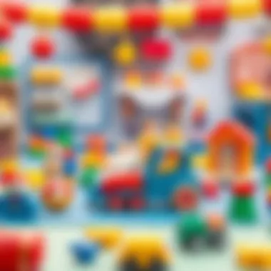 Safety standards for children's toys displayed