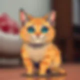 A simple sketch of a cat