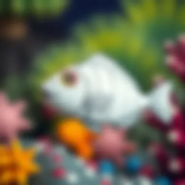 Fish Drawing Simplified A basic representation of a fish