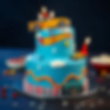 Exciting Hot Wheels cake design