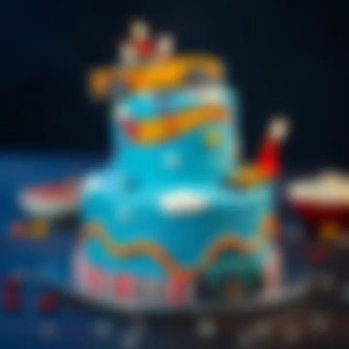 Exciting Hot Wheels cake design