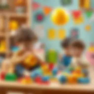 Interactive play promoting social skills