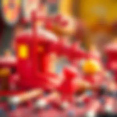 Psychological effects of red color in art