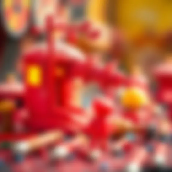 Psychological effects of red color in art