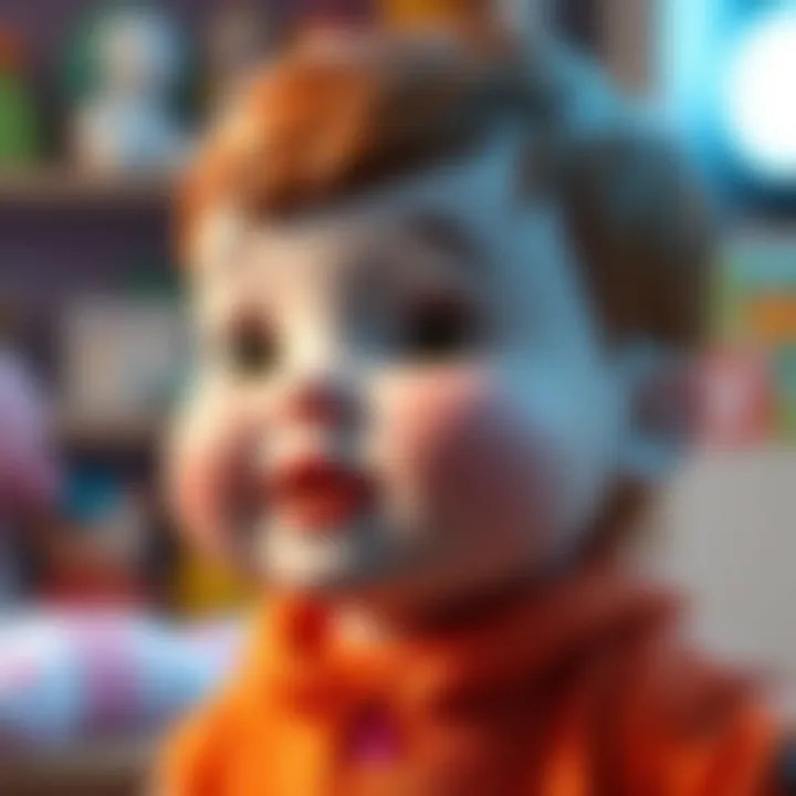 Illustration showing the importance of skin health for infants