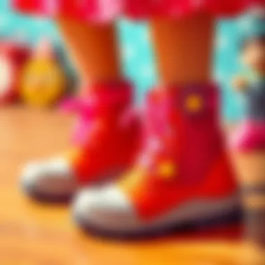 Comfortable footwear for young girls