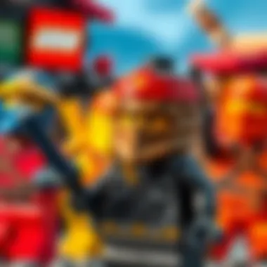 A historical timeline of Lego Ninjago showcasing its evolution over the years