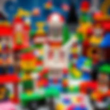 A colorful Lego set showcasing creativity and imagination