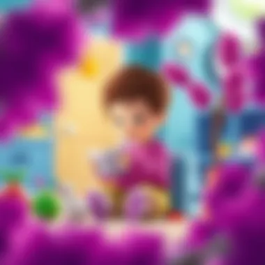 Lilac Education Impact on Child Development Illustration depicting the concept of Lilac Education in child development