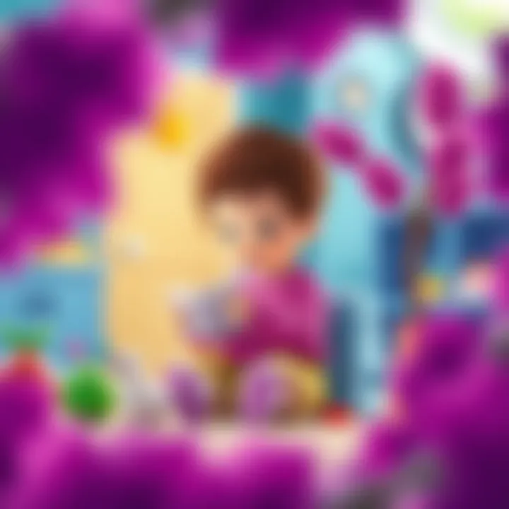 Lilac Education Impact on Child Development Illustration depicting the concept of Lilac Education in child development