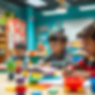 Students engaging in an interactive classroom setting, highlighting innovative teaching methods.