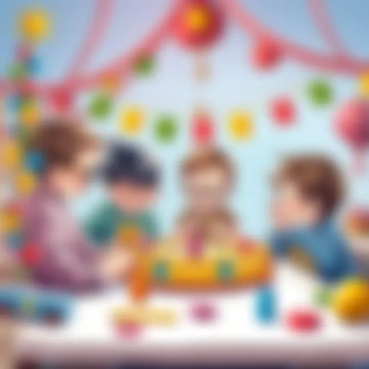 Children Playing Minyon Game