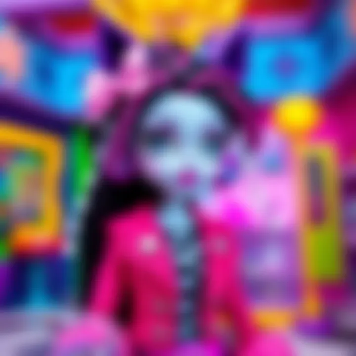 Exploring Clawdeen Wolf's Unique Fashion Clawdeen Wolf showcasing her unique fashion sense in a vibrant setting