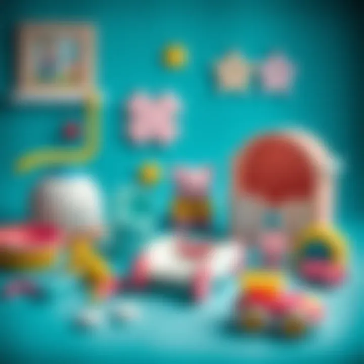 Components of a Newborn Set A detailed view of the components of a newborn set