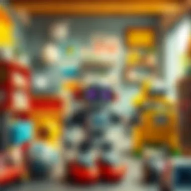 A safe and educational environment for kids with robotic toys