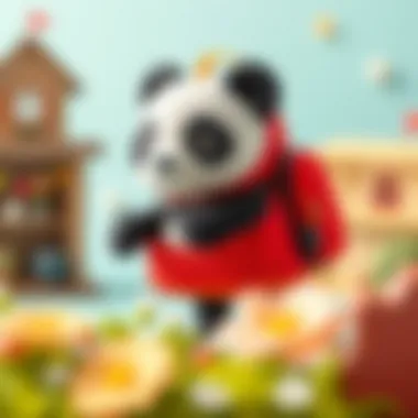 Educational benefits of panda backpacks