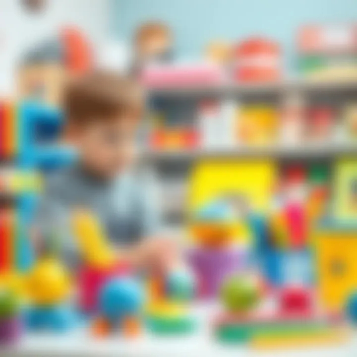 Parents choosing stationery products for educational use