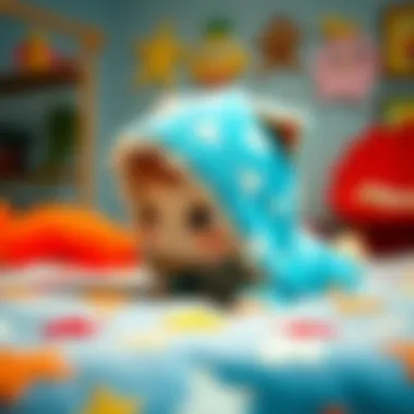 Different types of plush covers for children